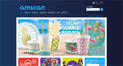 Desktop Screenshot of amscan-europe.com